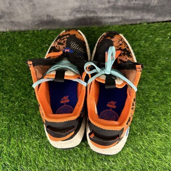 Nike PG 4 Mens 8 Orange Black Camo Shoes Sneakers Athletic Basketball Gym Zipper - Picture 6 of 10